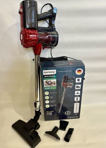 Ручной вертикальный пылесос 2500W для сухой уборки с HEPA filter More Rainberg RB-2265 (302244518)