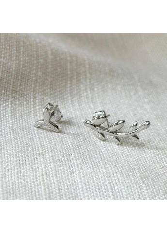 Срібні сережки кульчики "Чарівна весна" Kabluchka (355344184)