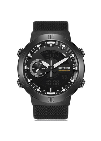 Наручний годинник чоловічий Hornet Чорний (2777) North Edge (363319028)