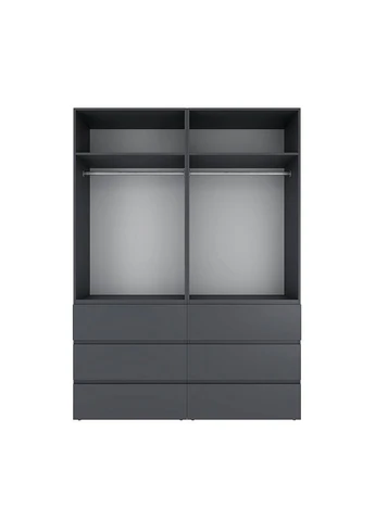 Шафа розпашна комбінована з антресоллю №10 Light 1600х2500х500 (A1LTK0107000000) Art In Head (387808854)