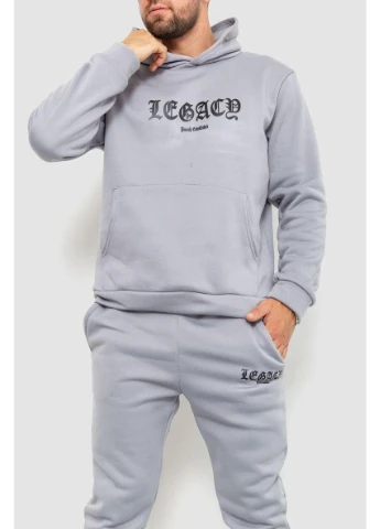 Спортивний костюм чоловічий на флісі, колір шоколадний, 238R57046 No Brand (365623027)
