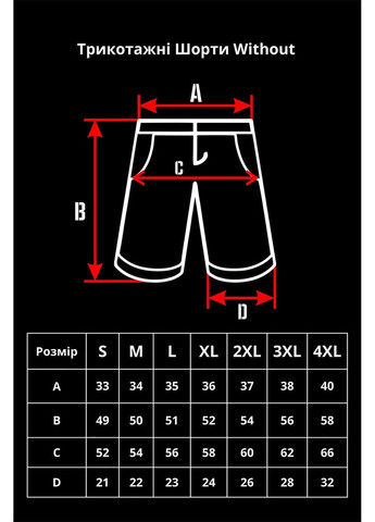 Чоловічі Бавовняні Базові Трикотажні Шорти Basic Black Without (350619734)