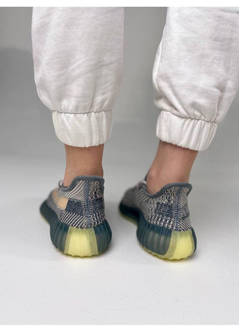 Блакитні Осінні кросівки чоловічі adidas yeezy boost 350 v2 israfil 3 адідас ізі буст No Brand