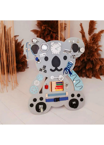 Развивающая игрушка бизиборд "коала" No Brand (282581602)