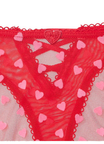 Трусики стринги Tease High-Leg Scoop Thong Panty Victoria's Secret (332796299)