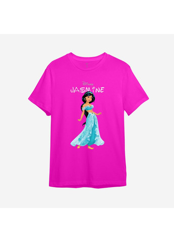 Розовая демисезонная детская футболка с принтом "jasmine / алладин" (10646972484) ТiШОТКА