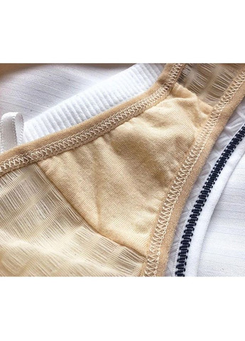 Стринги "Бантик", хлопковые в рубчик Цвет: ассорти No Brand (366871117)