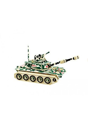 3D Дерев'яний конструктор. Модель Військовий Танк ZTZ-99 No Brand (335029549)