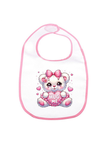 Слинявчик (нагрудник) #0115 Рожевий No Brand (315041482)