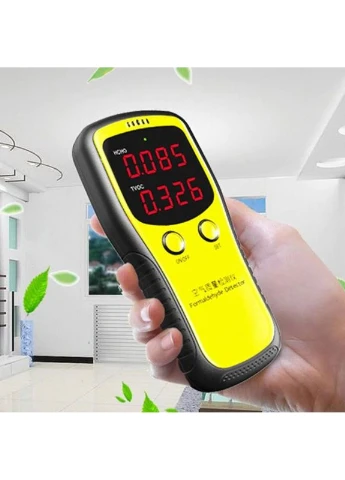 Вимірювач якості повітря, TVOC, HCHO портативний з LED дисплеєм SENSOR AIR-Q2 OEM (376267471)