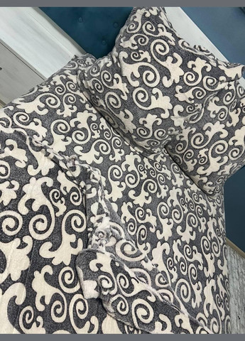 Нова постільна білизна Двоспальний 165х200 см наволочки 2х 70х70 Коричневий (П4К-flis-0010-02) No Brand (308754545)