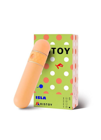 Вакуумный вибратор KISTOY ISLA Orange KissToy (335394492)