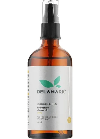 Гідрофільна олія для душу "Оливкова" - De La Mark Hydrophilic Shower Olive Oil * 100ml (1499879-37908359) DeLaMark (368614032)