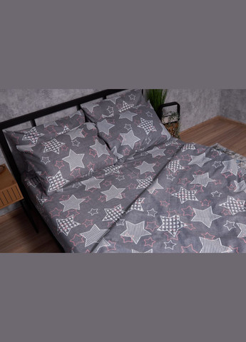 Комплект постільної білизни Микросатин Premium «» полуторний 143х210 наволочки 2х40х60 (MS-820002523) Moon&Star Stardom (286762262)