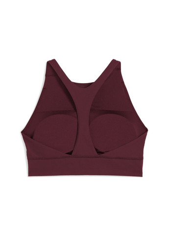 Червоний бра shapeluxe high neck bra women Puma поліестер, нейлон, еластан