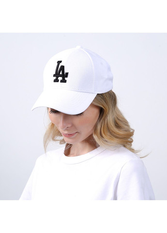 Бейсболка с регулятором женская коттон белая CLINT LuckyLOOK 133-426 (323582336)