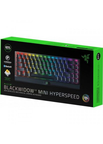 Клавіатура Razer blackwidow v3 mini hyperspeed yellow switch ru (271557491)