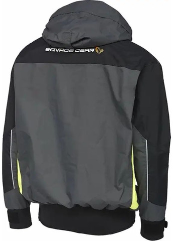 Сіра демісезонна куртка coastal race smock grey Savage Gear