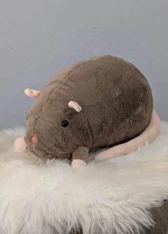 Мягкая игрушка Мышь коричневая 90 см No Brand (390264274)