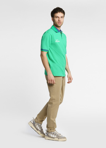 Зеленая футболка-поло мужское freedom зеленое для мужчин Arber