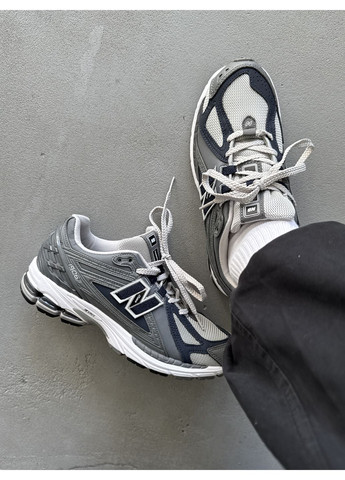 Сірі Осінні кросівки чоловічі new balance 1906r grey / white нью беланс 1906r No Brand