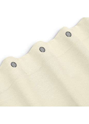 Шторка для душа и ванной CREAM с кольцами 180х180 см Молочный Cosas (372991110)