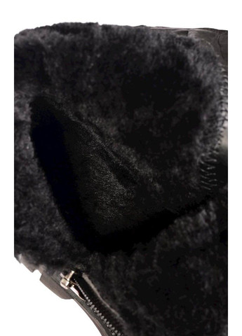 Черевики дитячі на дівчинку зимові чорні Леопард (368707282)