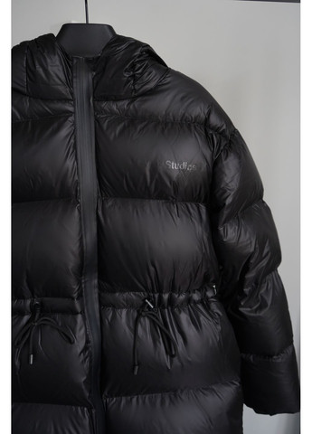 Чорний зимній Пуховик One