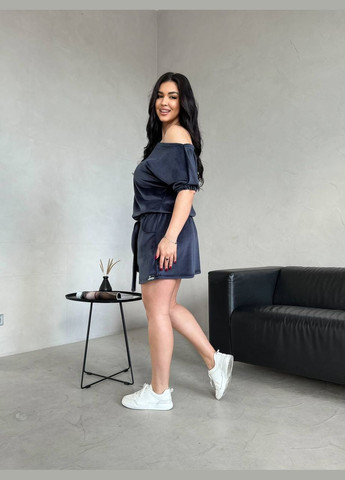 Графитовое спортивное, повседневный, кэжуал, вечернее женское платье на одно плечо No Brand