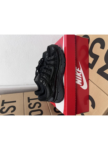 КРОССОВКИ ЖЕНСКИЕ NIKE P-6000 BLACK НАЙК П-6000 No Brand чёрные демисезоны (368857809)