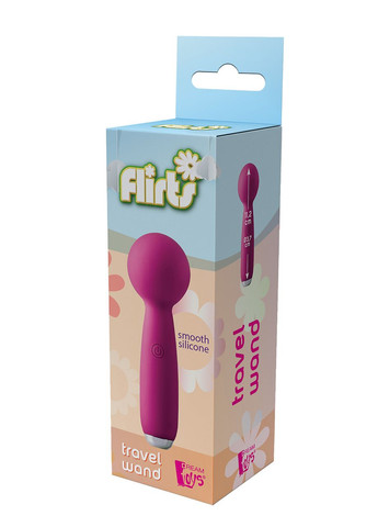 Міні вібратор мікрофон Dream Toys FLIRTS TRAVEL WAND PINK No Brand (303891918)