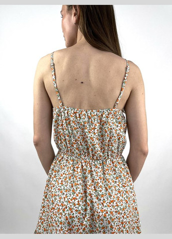 Комбінована святковий, повсякденний, кежуал сукня сарафан My Star з квітковим принтом