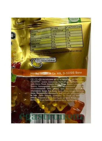 Желейки Харібо 25% фруктові Haribo 160g 20шт/ящ No Brand (389445058)