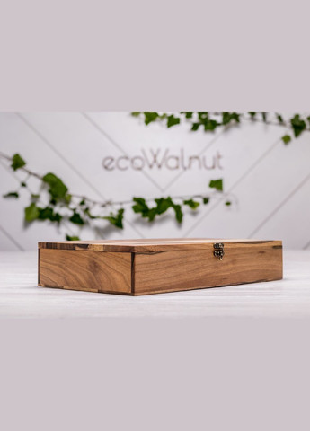 Дерев'яний футляр для шести пар окулярів із дерев'яною кришкою EcoWalnut (295443837)