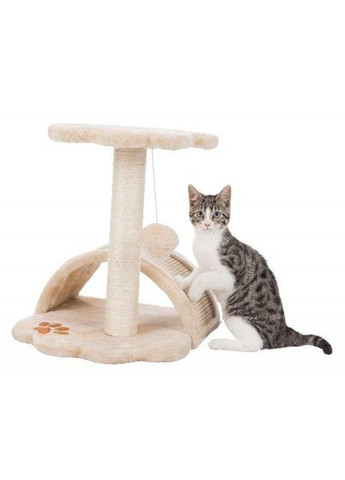 Царапка Junior Vitoria для кошек, бежевая, 36х36х43 см (сизаль/плюш) (*) Trixie (322591508)