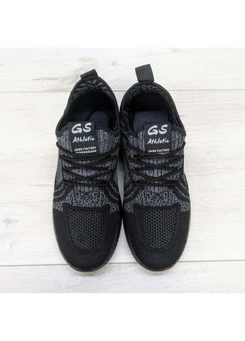 Чорні Літні кросівки чоловічі текстильні Gipanis