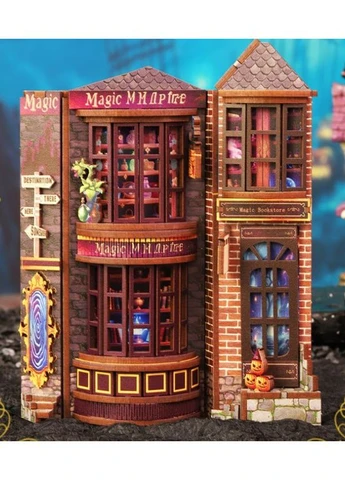 Бук Нук Магический Переулок Интерьерный конструктор Book Nook Magic Alley DIY XSL-02-A No Brand (376144679)