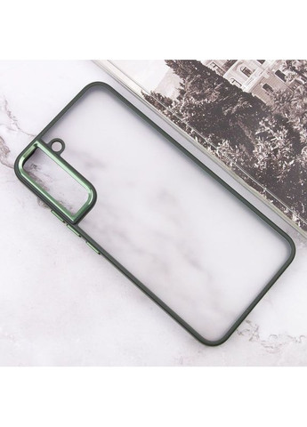 Чохол TPU+PC North Guard для Samsung Galaxy S22+ Темно-зелений Epik (373255590)
