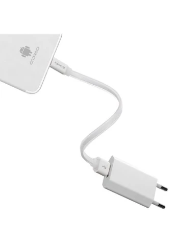 Дата кабель (CW-CBUM-MUM25W) Colorway USB 2.0 AM to Micro 5P 0.25m white (268147377)