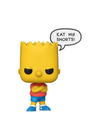 Колекційна фігурка Pop Сімпсони Барт The Simpsons Bart 10 см FP S B 1742 Funko (370776723)