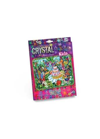 Набір для творчості CRMk-01-01,02,03,04...10 "CRYSTAL MOSAIC KIDS" DANKO Danko Toys (389893344)