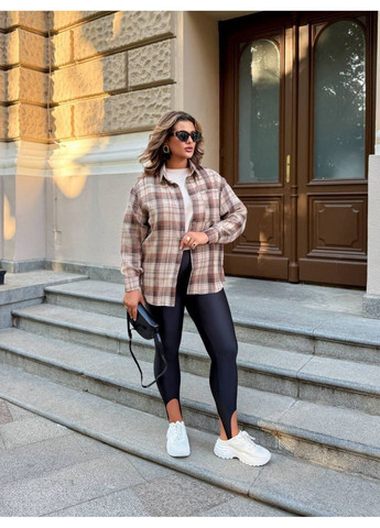 Сорочка байкова в клітинку оверсайз LeVi (357239779)