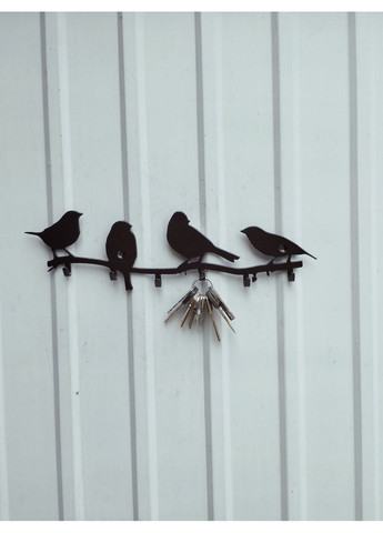 Ключниця з металу Птахи на гілці No Brand (368896314)