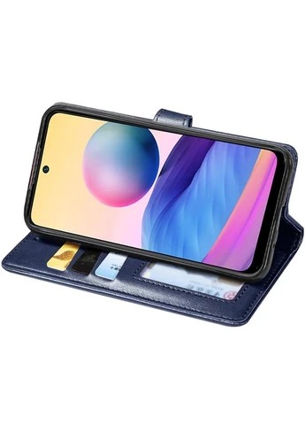 Чехол-книжка для Xiaomi Redmi Note 10 5G / Poco M3 Pro искусственная кожа с подставкой 15х7х1 см No Brand Gallant (PU) (402058880)