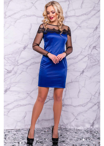 Синее платье 1078-1.3035 Seventeen