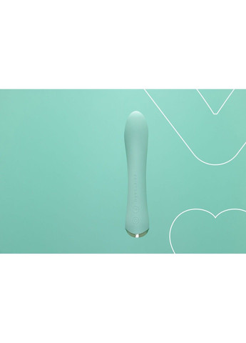Вибратор с подогревом FairyGasm WowGenie green, подогрев до 42 °C Satisfyer (315498069)