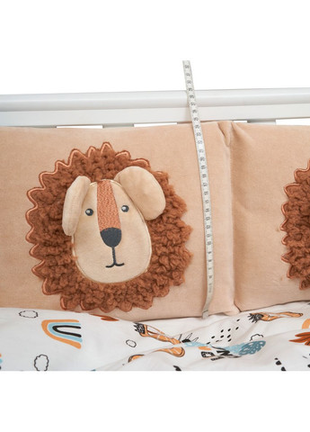 Постельный комплект Leo, 7 элементов, бежевый () Twins 4079-TL-02 (361019944)