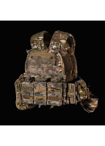 Тактическая плитоноска М6 с комплектом подсумков (без плит) Мультикам No Brand (332635477)