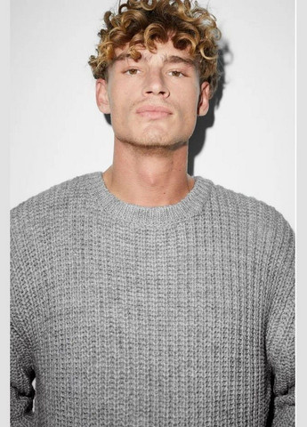 Серый демисезонный свитер C&A