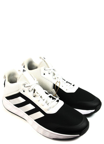 Чорно-білі Осінні чоловічі кросівки ownthegame if2689 adidas